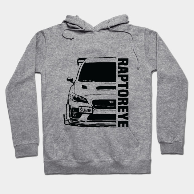 Subaru STI Car - Impreza WRX Raptor Eye Modified JDM Car Hoodie by JDM-Rey