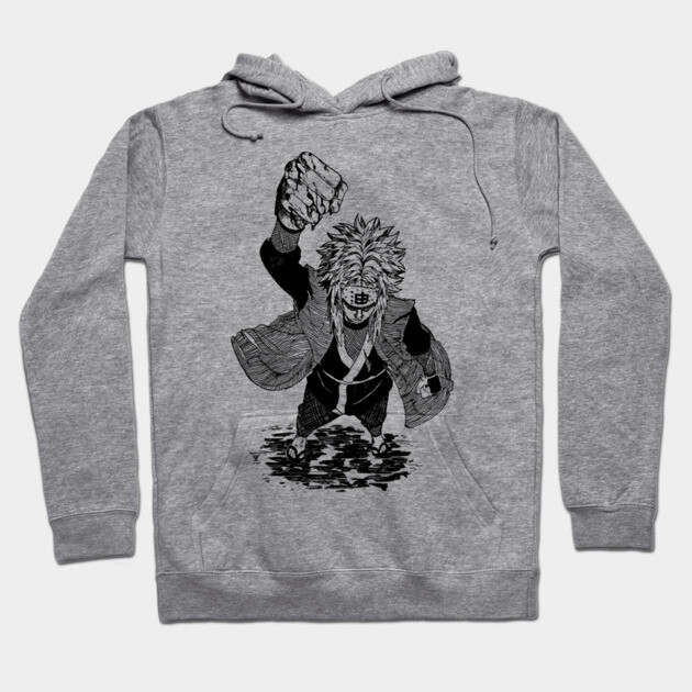 JIRAIYA FIGHT Hoodie by geget_art