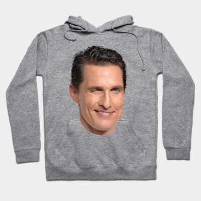 Matthew McConaughey's Head Hoodie by imbshappie@gmail.com