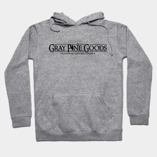 GRAY PINE GOODS Hoodie by theanomalius_merch