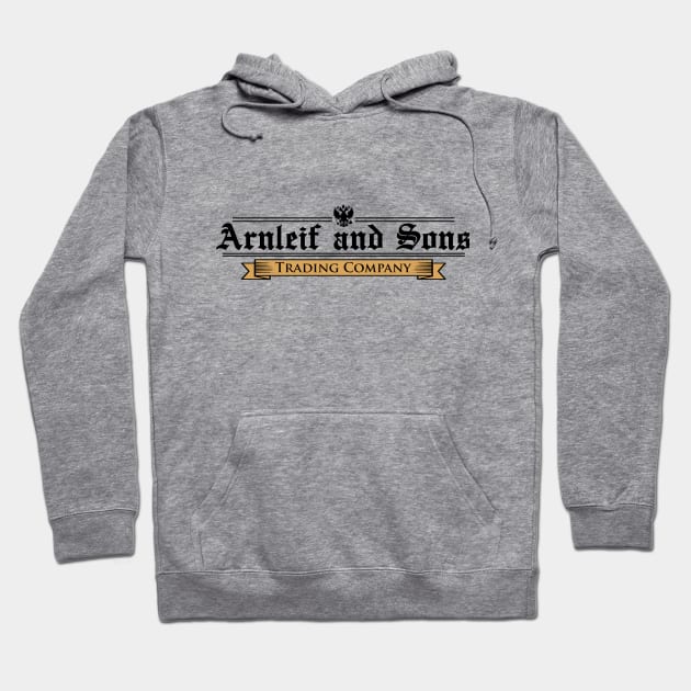 ARNLEIF AND SONS Hoodie by theanomalius_merch