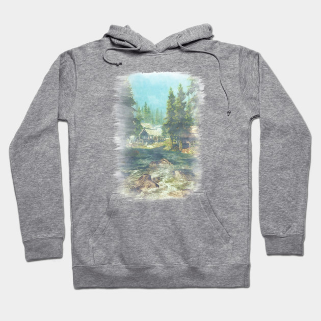Water mill Hoodie by TeEmporium