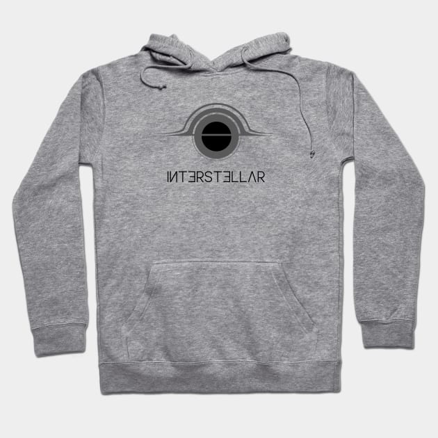 Interstellar Gargantua (Grey) Hoodie by Glap