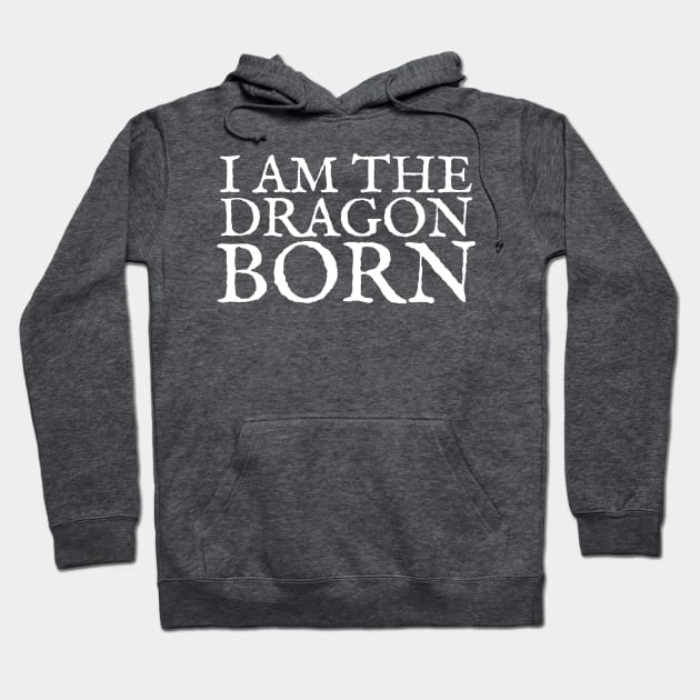 I am the Dragonborn Hoodie by snitts