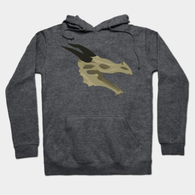 Dragon Skull Hoodie by JixelPatterns