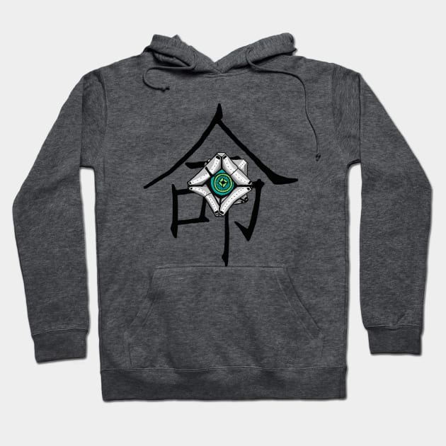 Gray graphic hoodie with abstract design, soft cotton material, casual style for everyday wear.