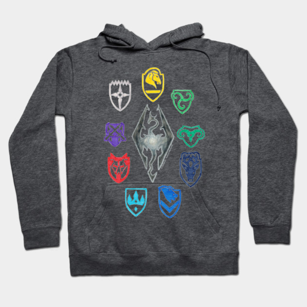 Skyrim's Holds Hoodie by Envorenn