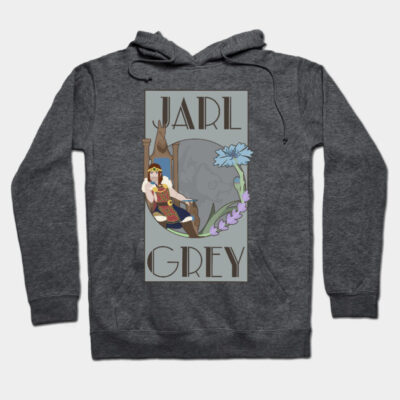 Jarl Grey Hoodie by Cordyception