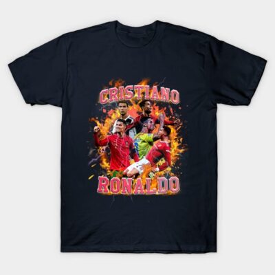 Black sports-themed graphic T-shirt featuring dynamic design elements, ideal for casual wear and sports enthusiasts.