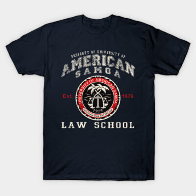 Property of University of American Samoa Law School T-Shirt by Alema Art