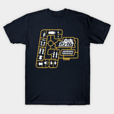 RX 78 2 gundam Gunpla 40th anniversary logo T-Shirt by don_kuma