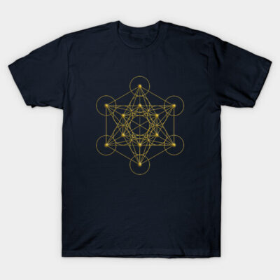 Metatron's Cube T-Shirt by Aflamed Designs