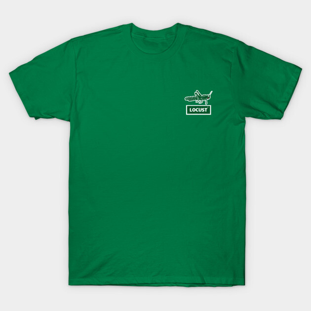 Green cotton t-shirt with white graphic design, ideal for casual wear, featuring modern style and comfortable fit.
