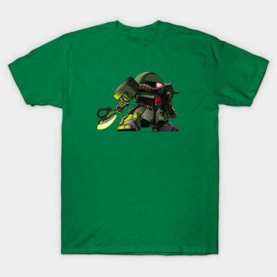 Asplenia Studios SD Zaku II FZ T-Shirt by AspleniaStudios