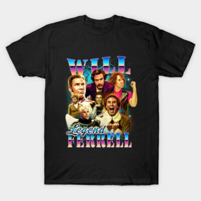 Black graphic t-shirt featuring colorful collage design, ideal for casual wear, made from 100% cotton.