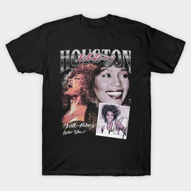 Black graphic t-shirt featuring vintage music design, ideal for casual wear, 100% cotton material.