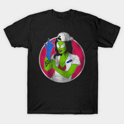 alien nurse T-Shirt by 4EVERKID