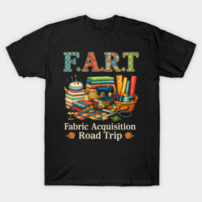 Quilting Enthusiasts Community with Colorful Patterns and Designs T-Shirt by Opalheart42