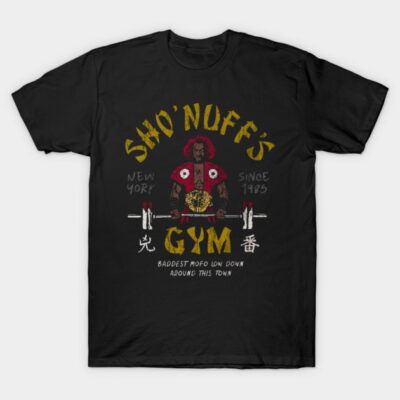 80's sho nuff gym T-Shirt by volkvoxclothing