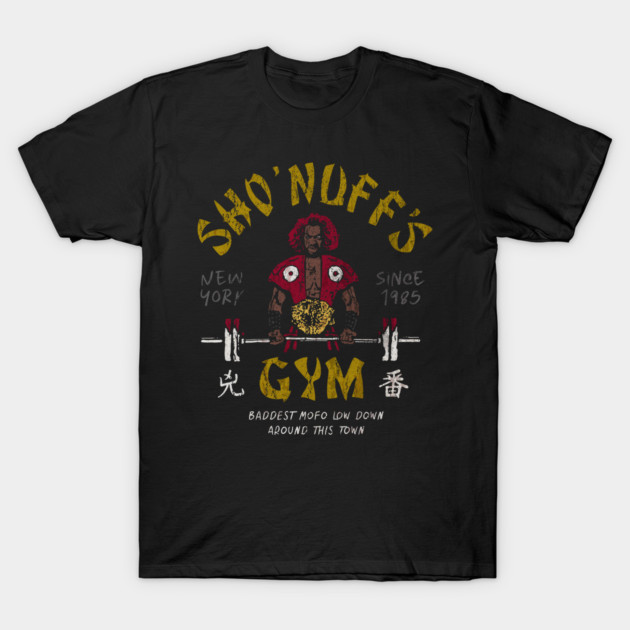 80's sho nuff gym T-Shirt by volkvoxclothing