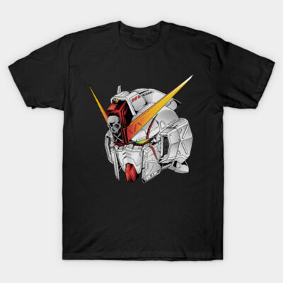 Gundam Head T-Shirt by micibu