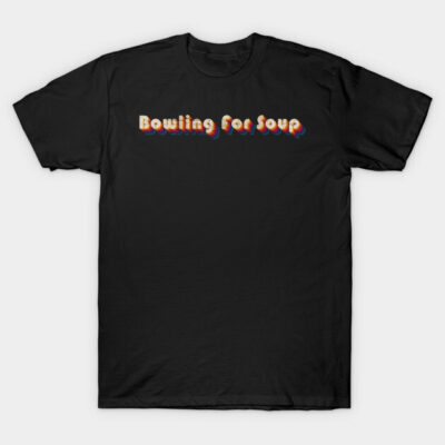 retro vintage Bowling For Soup T-Shirt by TulenTelan