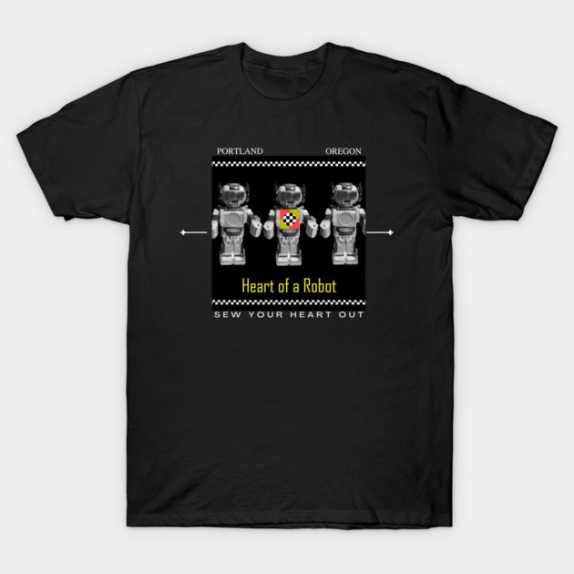 Heart of a Robot 2.0 T-Shirt by Offbeat maker