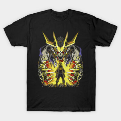 Gundam Barbatos -  I'll Drag You into Hell T-Shirt by polkadothero
