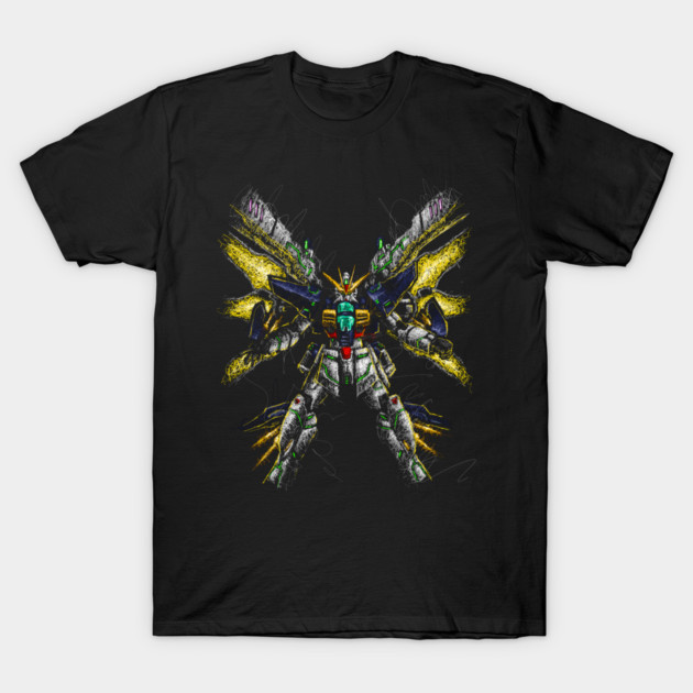 Gundam Double X T-Shirt by Shawngkolon