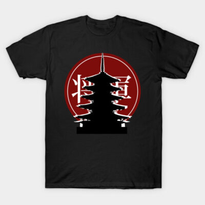 Shogun Castle T-Shirt by Thrylos Store