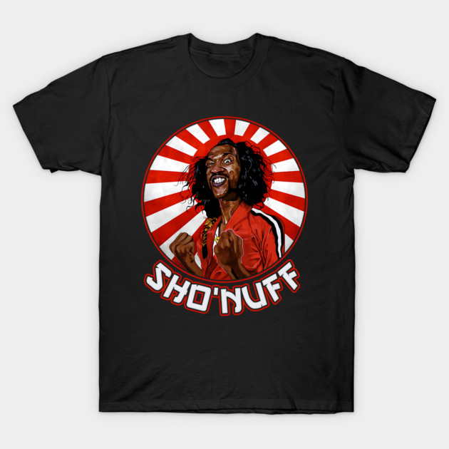 Sho'nuff The Shogun of Harlem T-Shirt 1 Sho'nuff The Shogun of Harlem T-Shirt by Minty Kitty Art