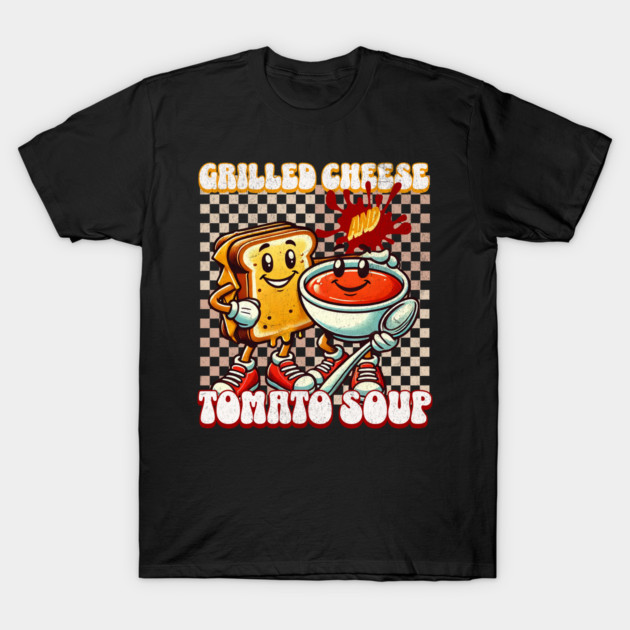 Grilled Cheese and Tomato Soup T-Shirt 1 Grilled Cheese and Tomato Soup T-Shirt by Sweet-tee