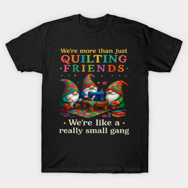 Quilting - Fabric Artistry & Patchwork Design T-Shirt 1 Quilting - Fabric Artistry & Patchwork Design T-Shirt by Opalheart42
