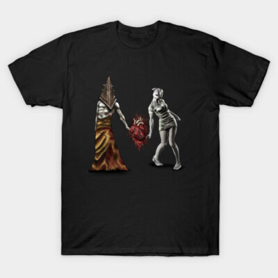Silent Love T-Shirt by Danispolez_illustrations