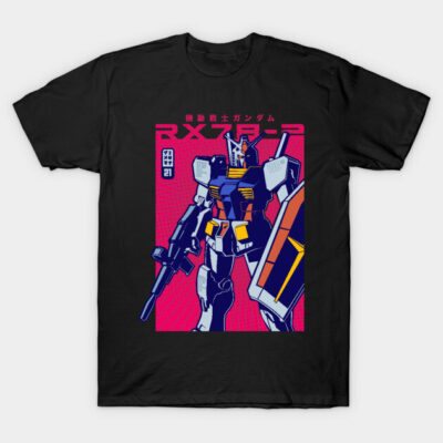204 POP Gundam T-Shirt by Yexart