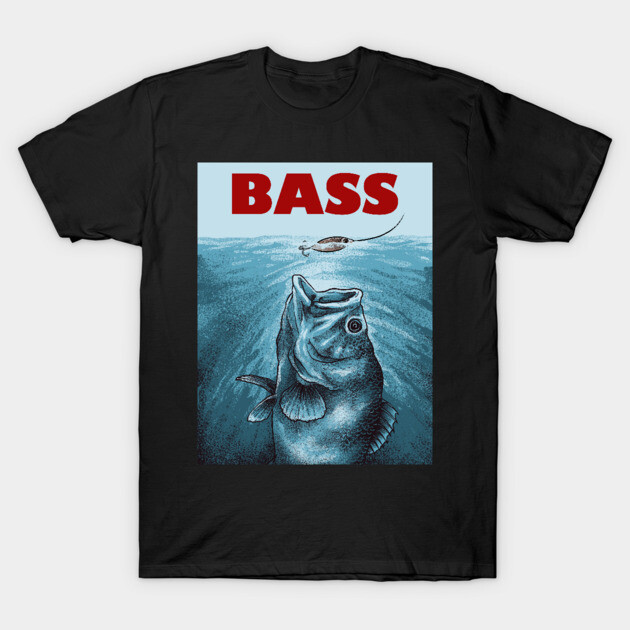 Fishing bass T-Shirt by akawork280