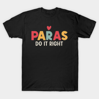 Black graphic t-shirt with colorful slogan, casual style, perfect for everyday wear, soft cotton material.