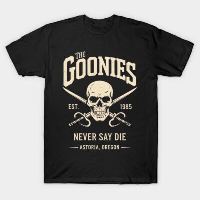 THE GOONIES SKUL SYMBOL PIRATE T-Shirt by Esa Maharani