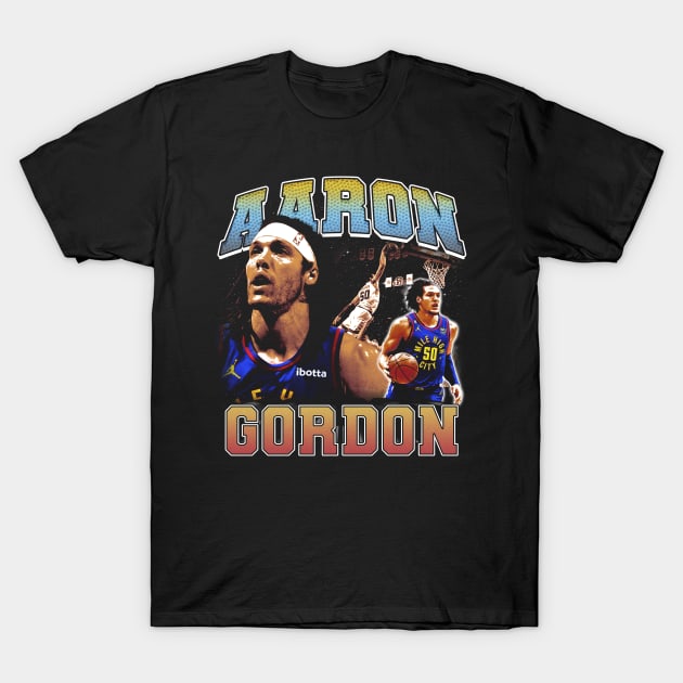Black graphic t-shirt featuring a basketball theme with bold lettering, suitable for casual wear.