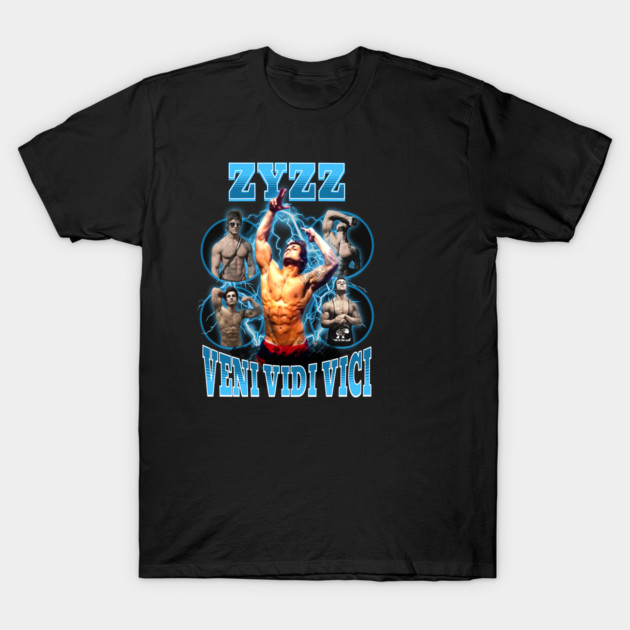 Black graphic t-shirt with bold text design, athletic theme, cotton material, casual wear.