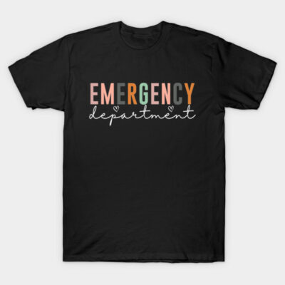 Emergency Department Emergency Room Nurse Healthcare T-Shirt by Flow-designs