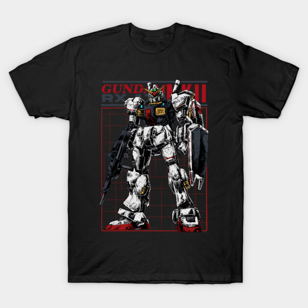 Gundam MK II RX 178 T-Shirt by WahyudiArtwork
