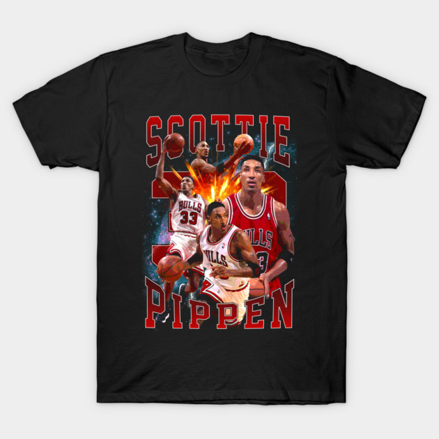 Black basketball-themed graphic t-shirt featuring dynamic player action and bold text design.