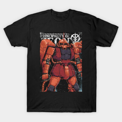 The Red Comet T-Shirt by WahyudiArtwork