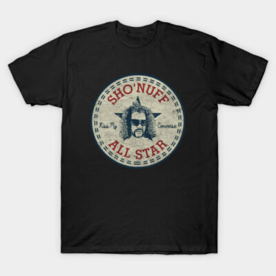 SHO NUFF ALL STAR T-Shirt by driveclassics.workshop