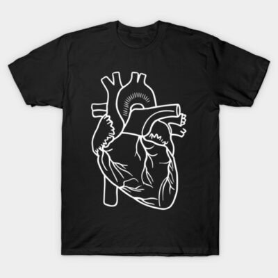CVICU Cardiac Nurse Cardiology Heart Anatomy ICU Nursing T-Shirt by Swagmart
