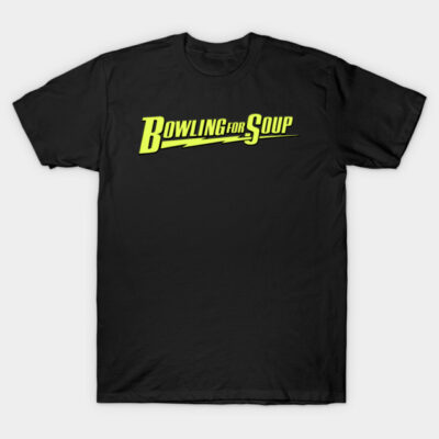 Bowling For Soup Band T-Shirt by ecohn artof