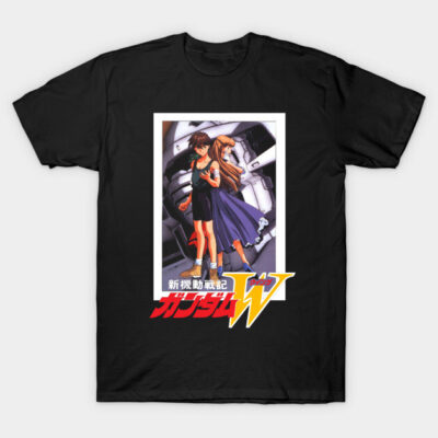 Gundam Wing Heero and Relena T-Shirt by beatrush