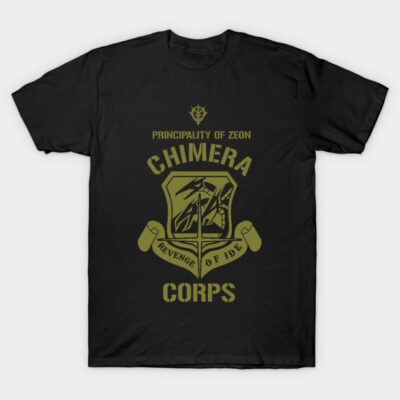 gundam chimera corps T-Shirt by john rokim
