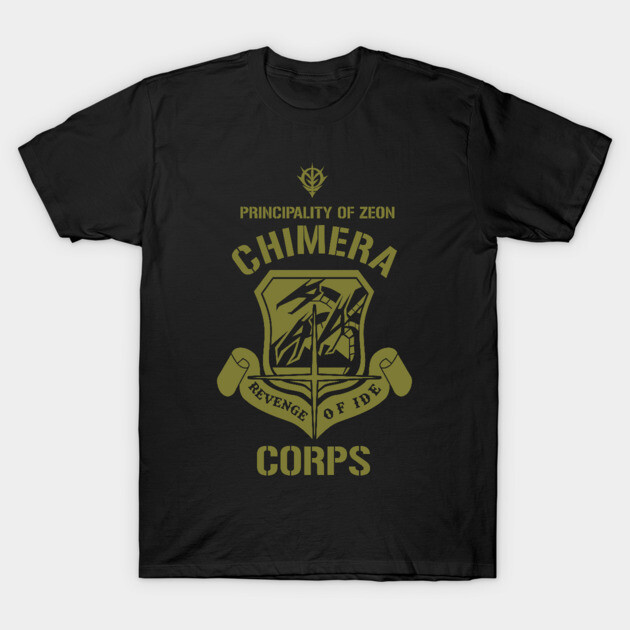 gundam chimera corps T-Shirt by john rokim